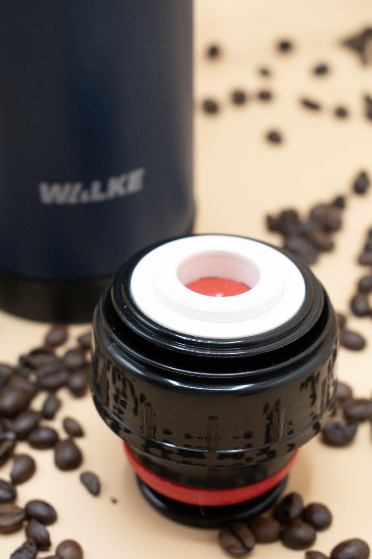 Walke Premium 750 ml Çift Katmanlı Paslanmaz Çelik Termos Bardaklı 0,75 ml
