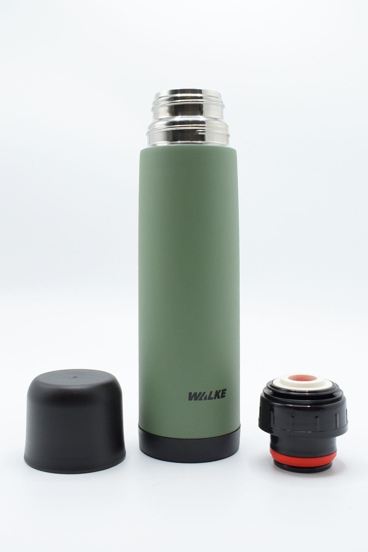 Walke Premium 750 ml Çift Katmanlı Paslanmaz Çelik Termos Bardaklı 0,75 ml