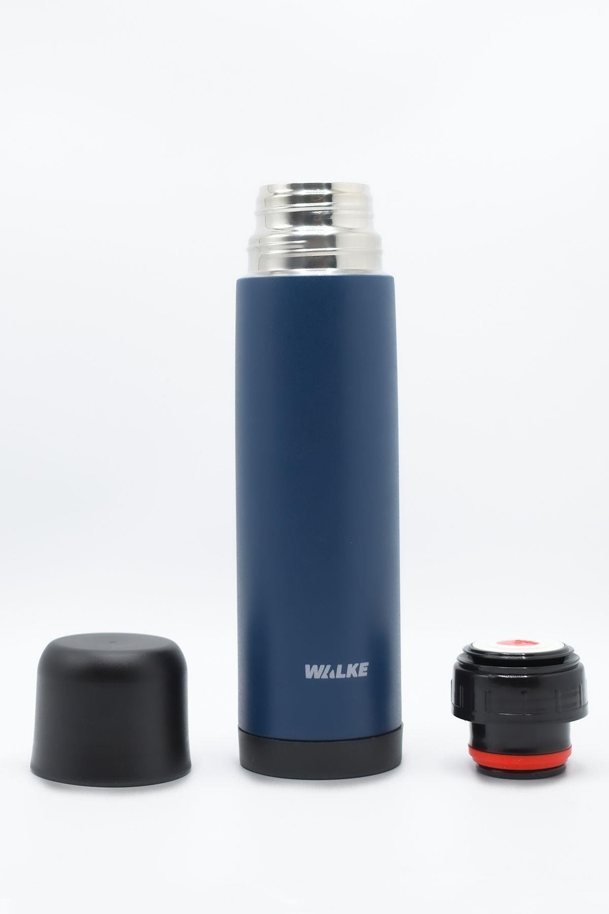 Walke Premium 750 ml Çift Katmanlı Paslanmaz Çelik Termos Bardaklı 0,75 ml