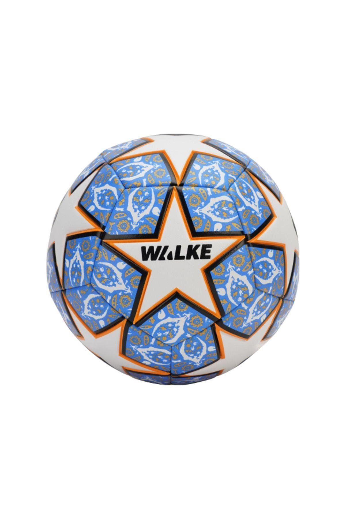 Walke Premium Şampiyonlar Ligi Temalı 5 Numara Futbol Topu Pompa Hediyeli