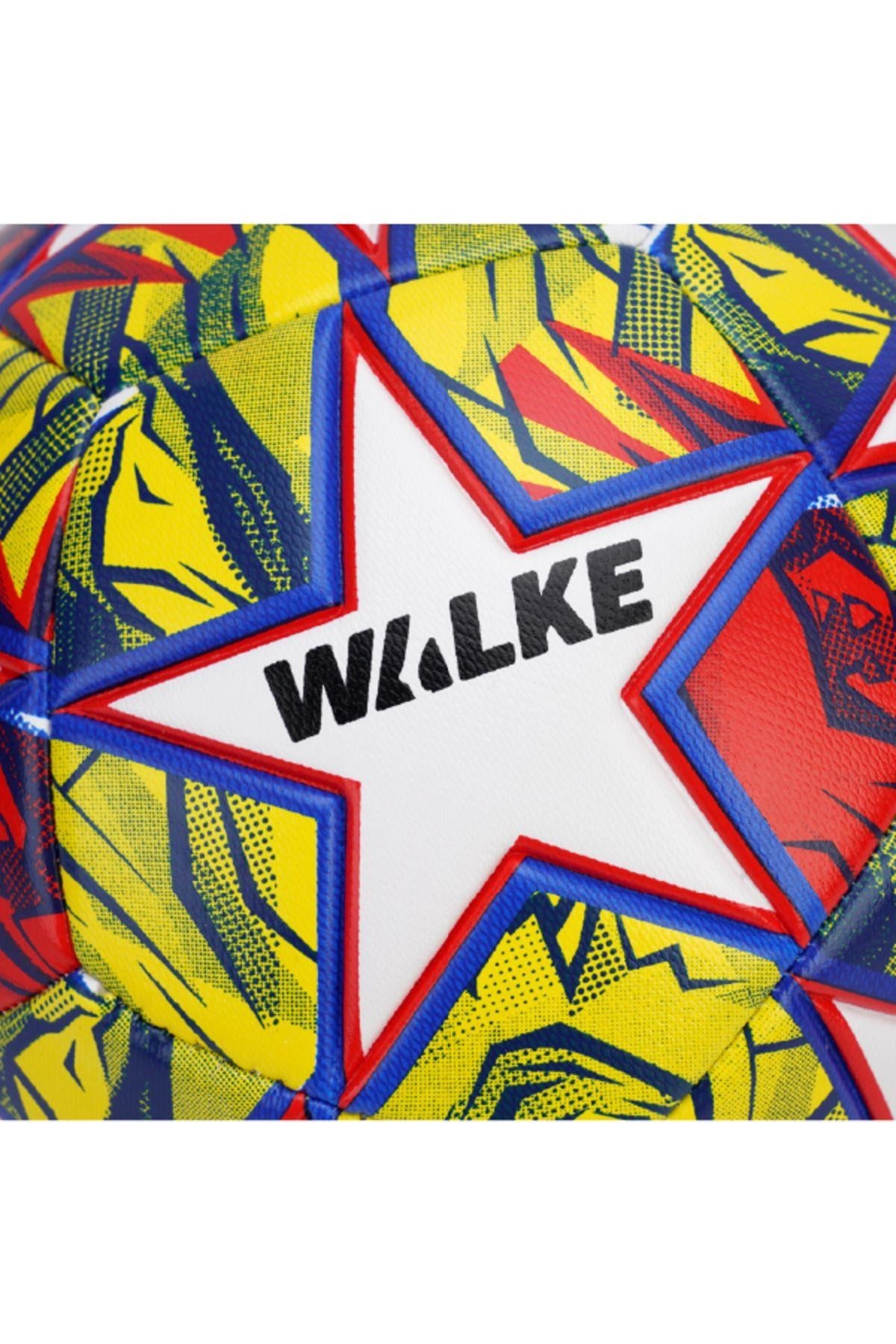 Walke Premium Şampiyonlar Ligi Temalı 5 Numara Futbol Topu Pompa Hediyeli