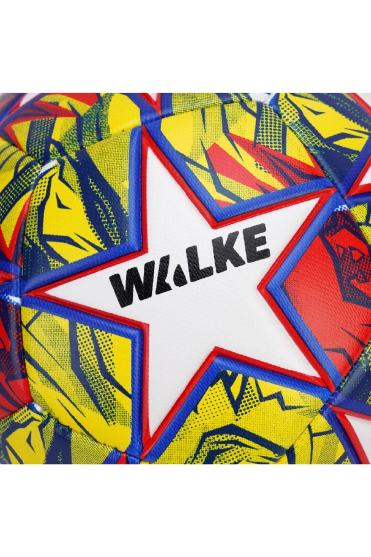 Walke Premium Şampiyonlar Ligi Temalı 5 Numara Futbol Topu Pompa Hediyeli
