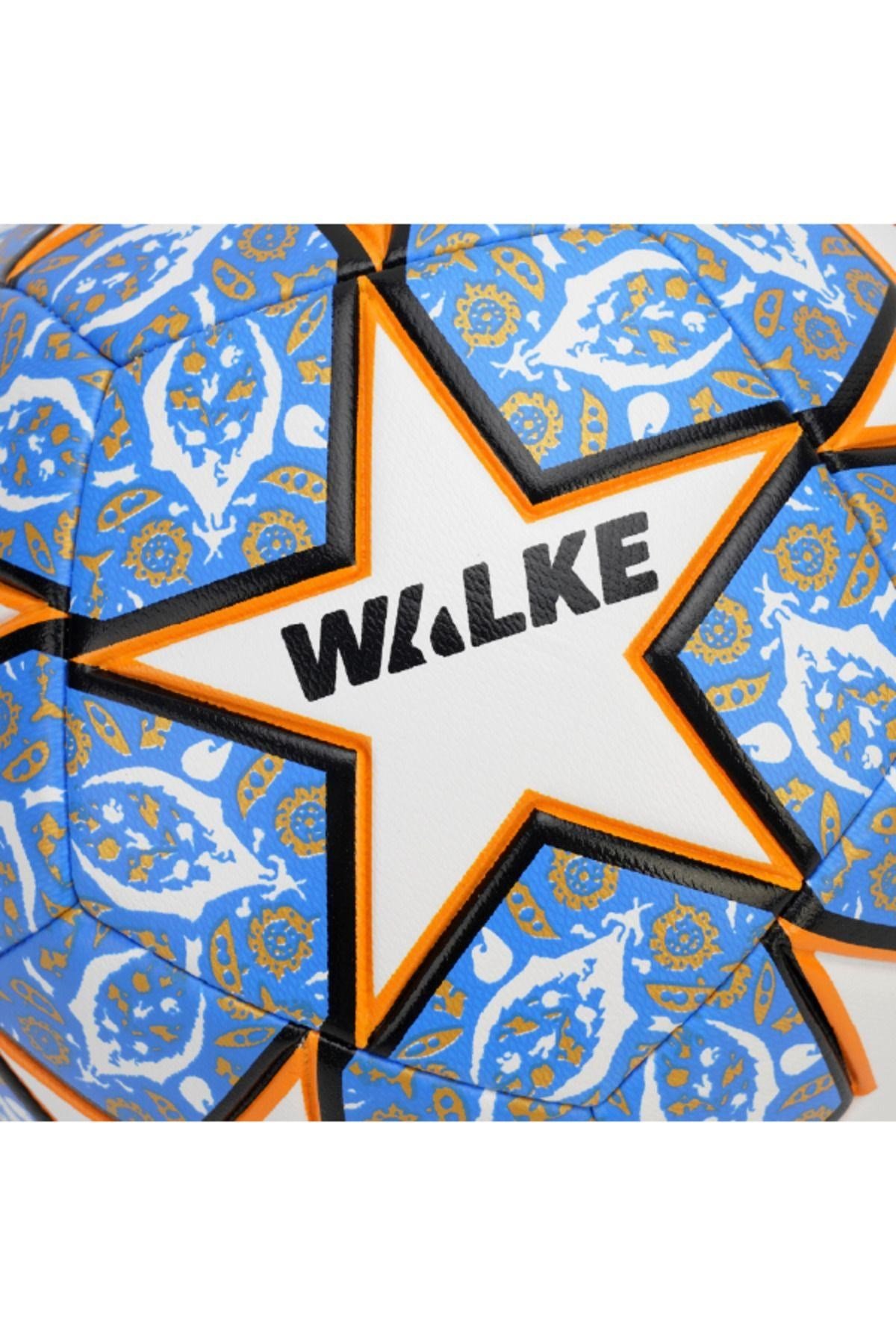 Walke Premium Şampiyonlar Ligi Temalı 5 Numara Futbol Topu Pompa Hediyeli