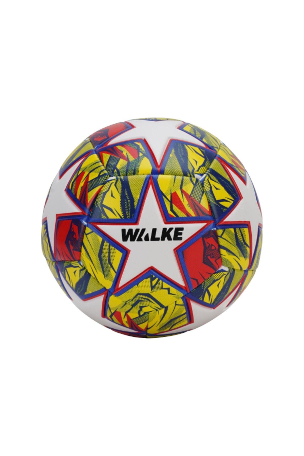 Walke Premium Şampiyonlar Ligi Temalı 5 Numara Futbol Topu Pompa Hediyeli