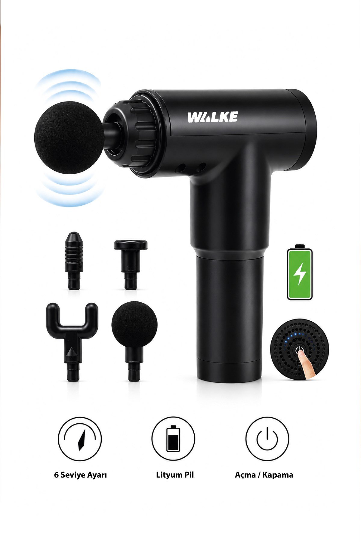 WALKE Premium Vücut  Masaj Aleti V-05