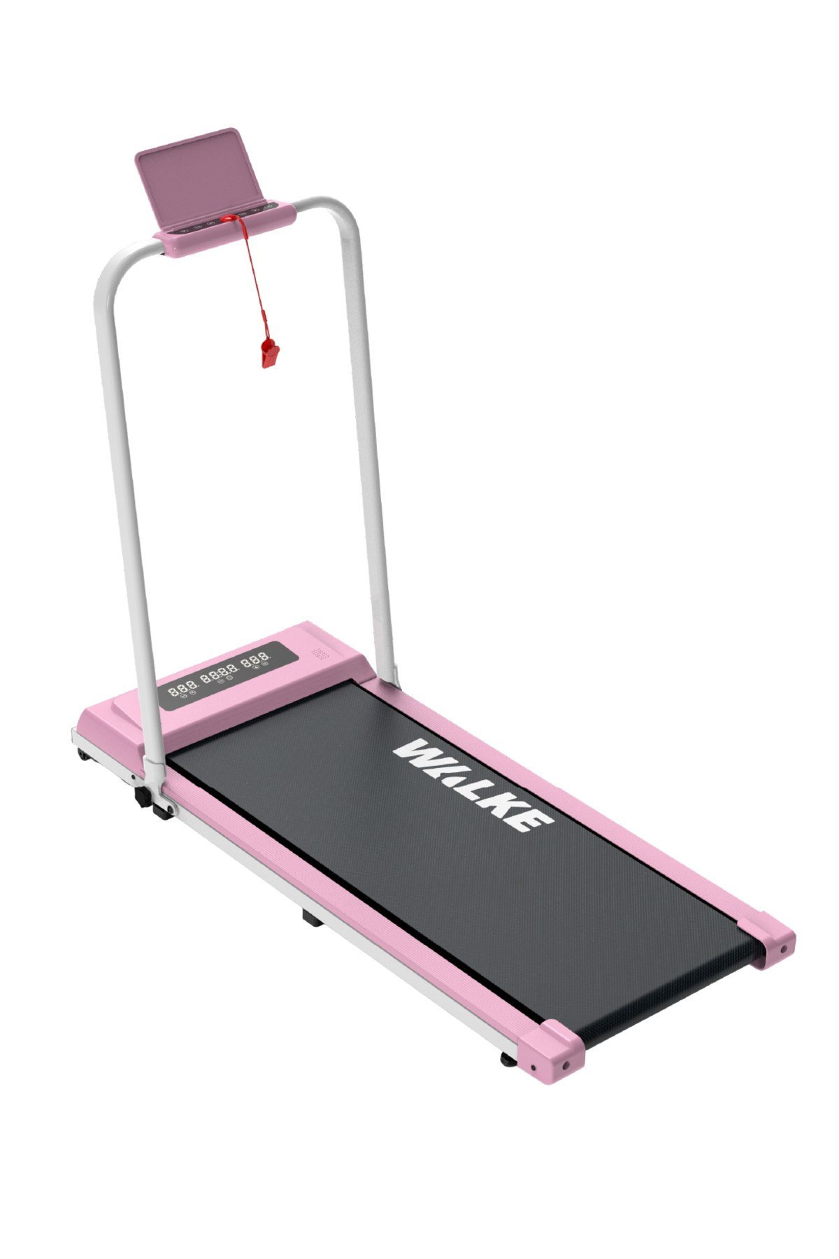 Walke W-Fit Plus Koşu Bandı Pembe Dahili Hoparlörlü Hız Kontrollü Uygulamalı
