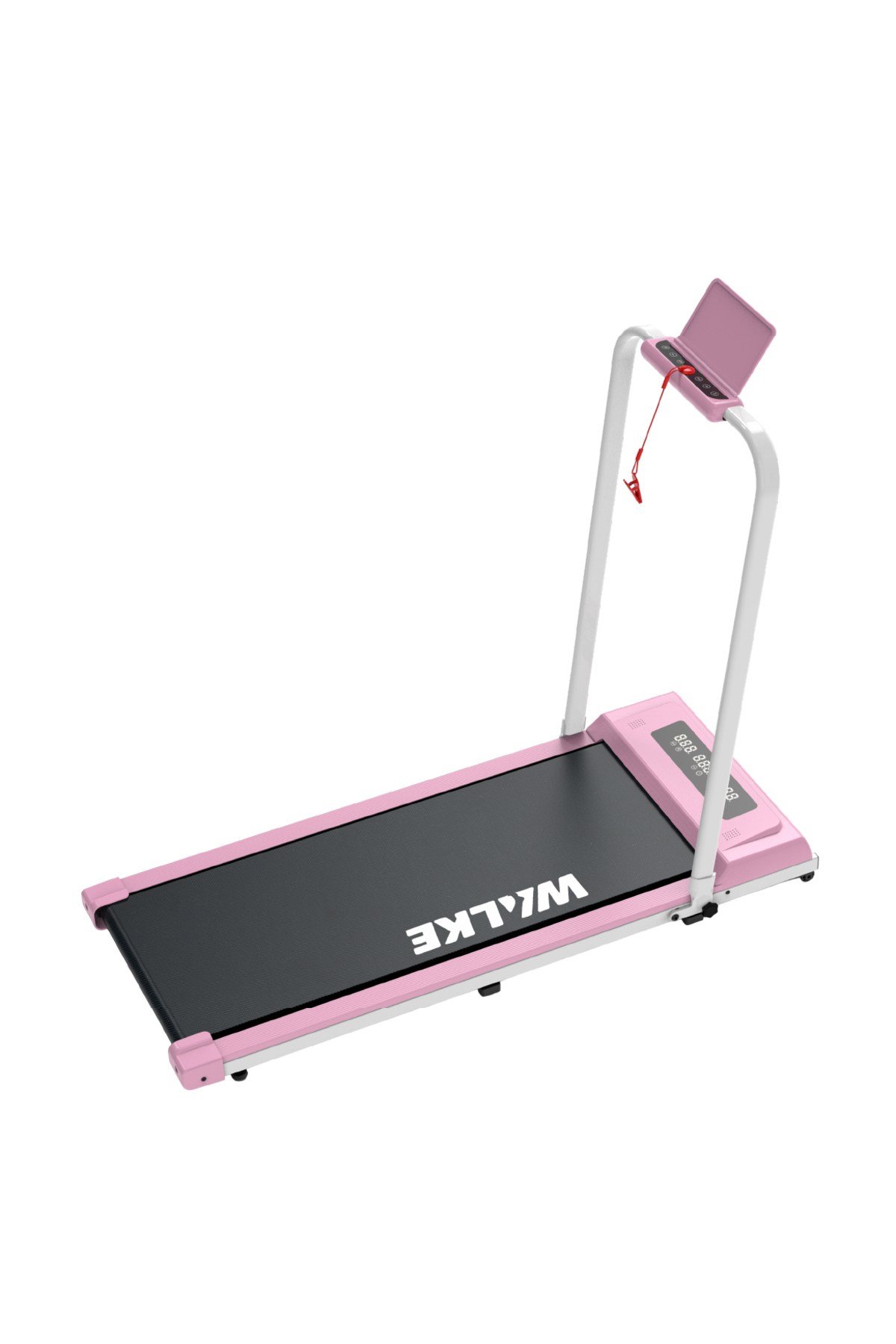 Walke W-Fit Plus Koşu Bandı Pembe Dahili Hoparlörlü Hız Kontrollü Uygulamalı