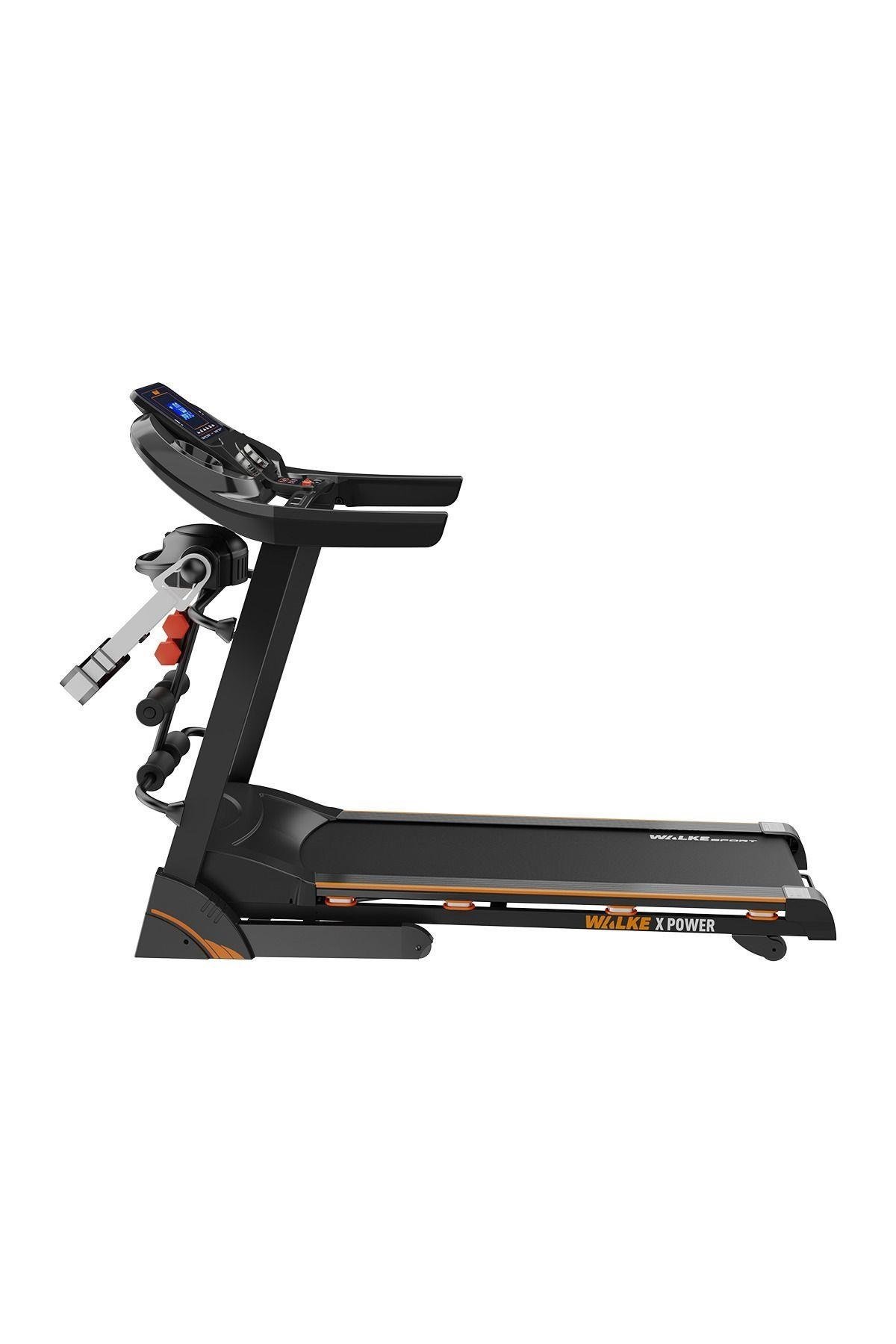 Walke X-Power Profesyonel Otomatik Eğimli Masajlı Koşu Bandı 2.5 Hp