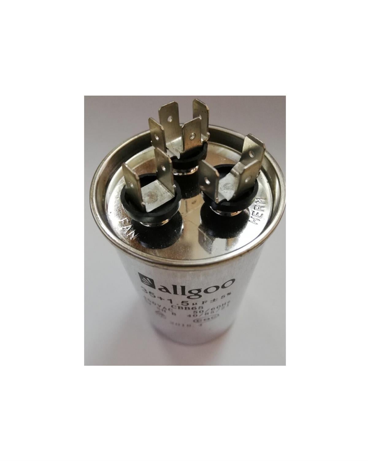 Klima Kondansatör Kapasitör 50+3 Uf 450 Vac -50/60 Hz