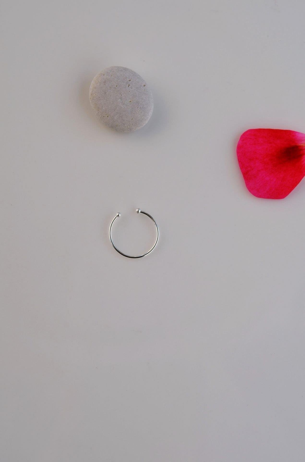 925 Ayar Geçirmeli Düz Halka Model Hızma