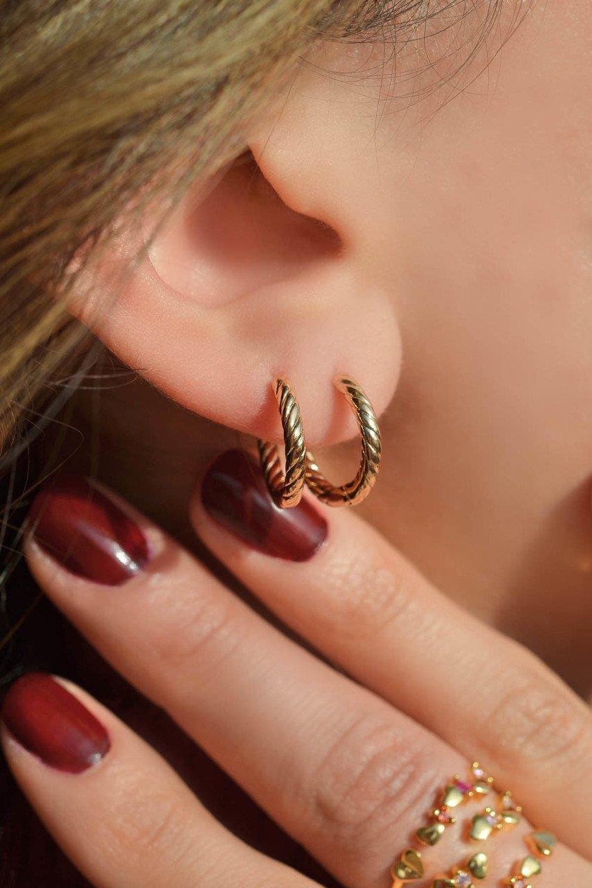 Burgu Küpe Küçük Boy