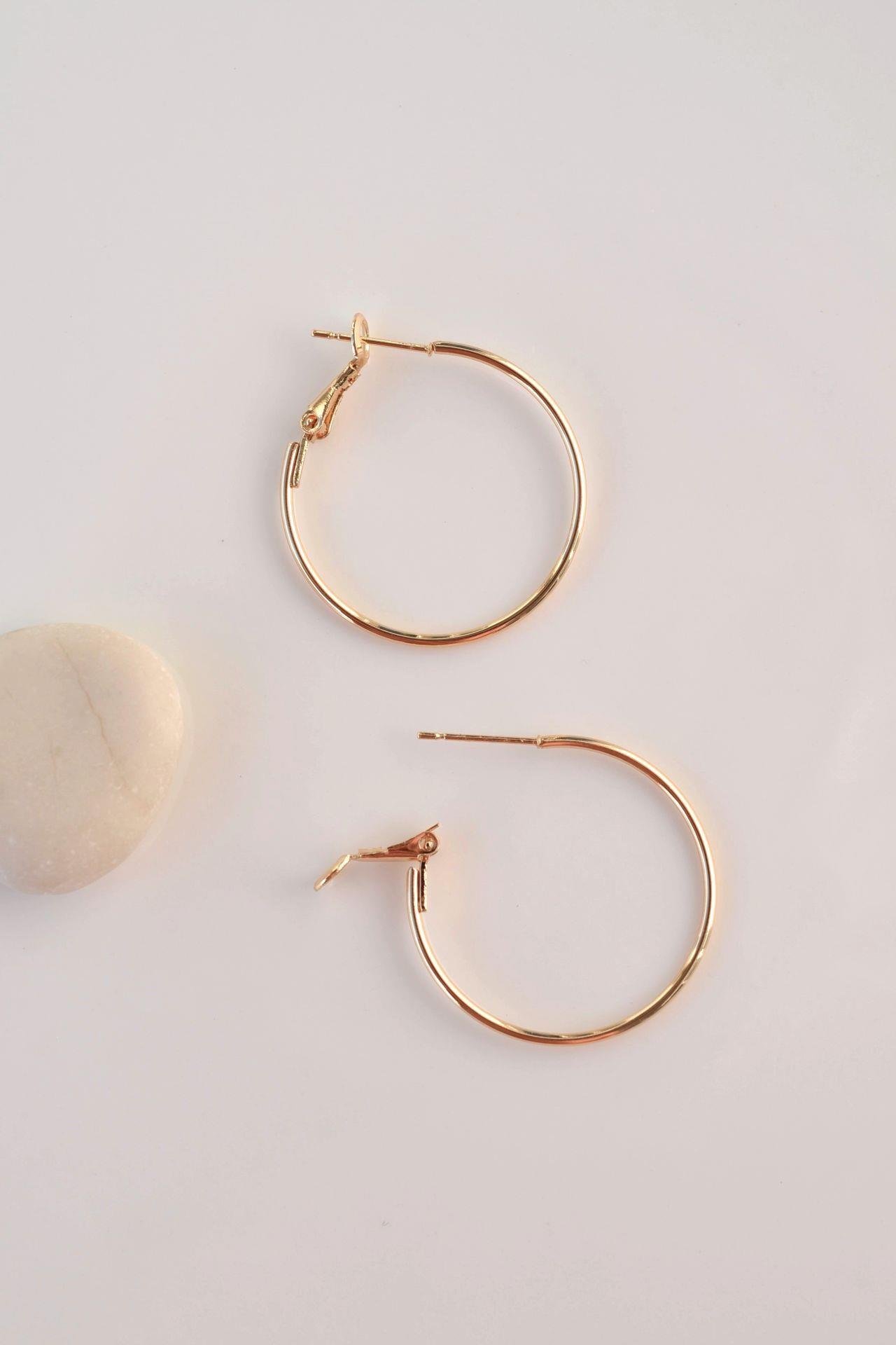 İncecik Halka Küpe Çok İnce Halka