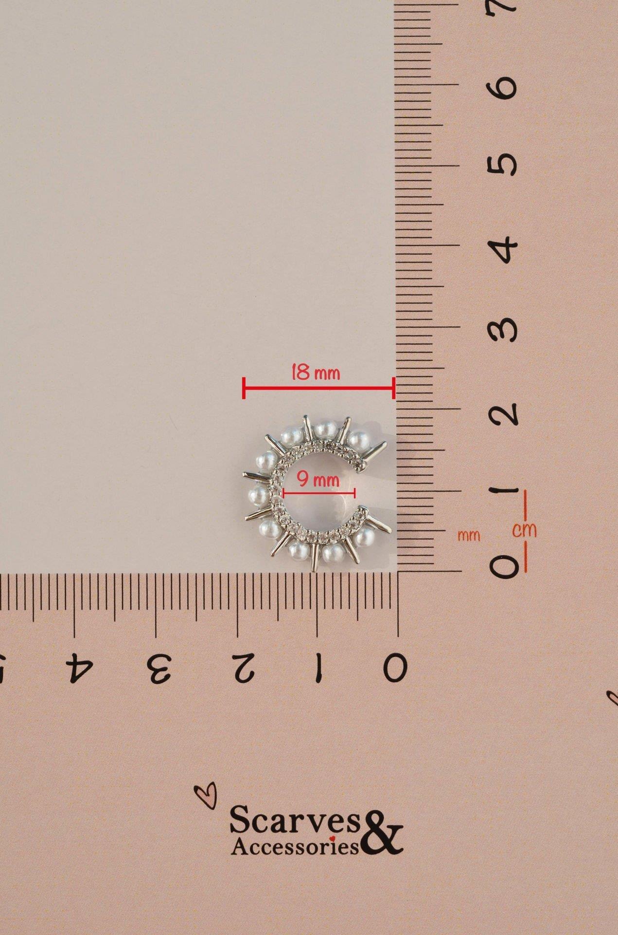 İnci Kıkırdak Küpesi İncili Earcuff