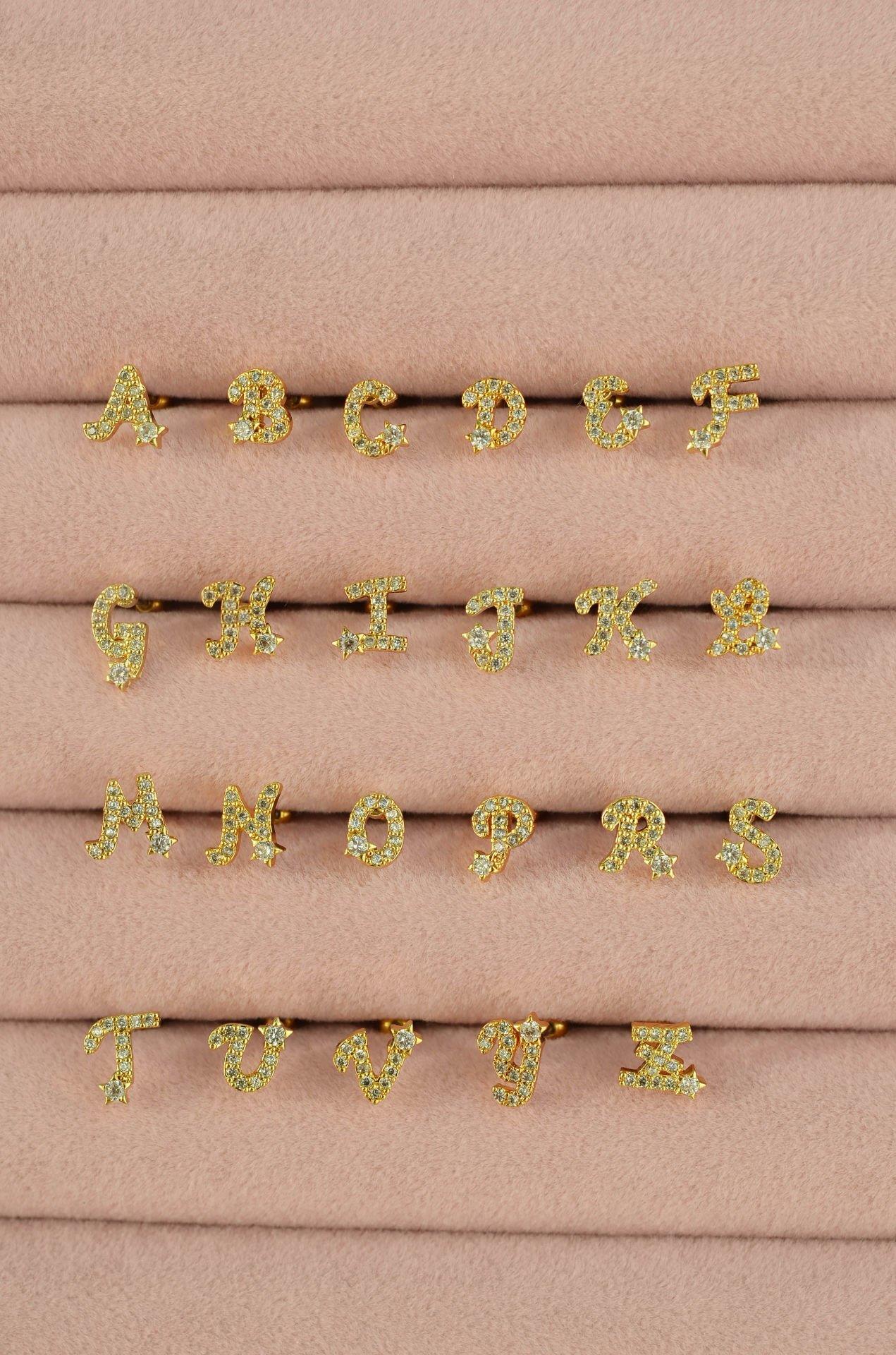 N Harfi Piercing Helix Kıkırdak Lob Tragus