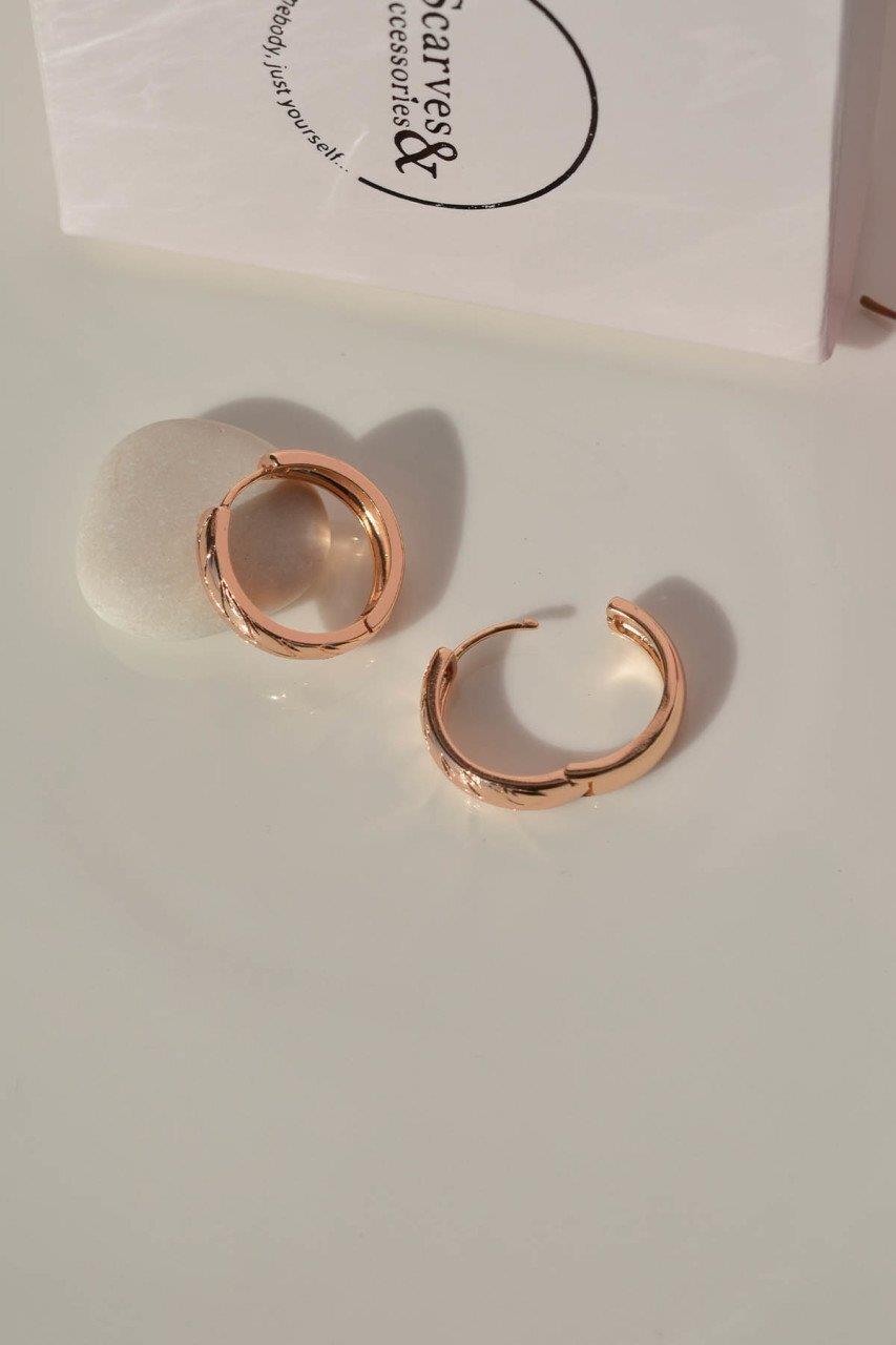 Orta Boy Basic Halka Küpe