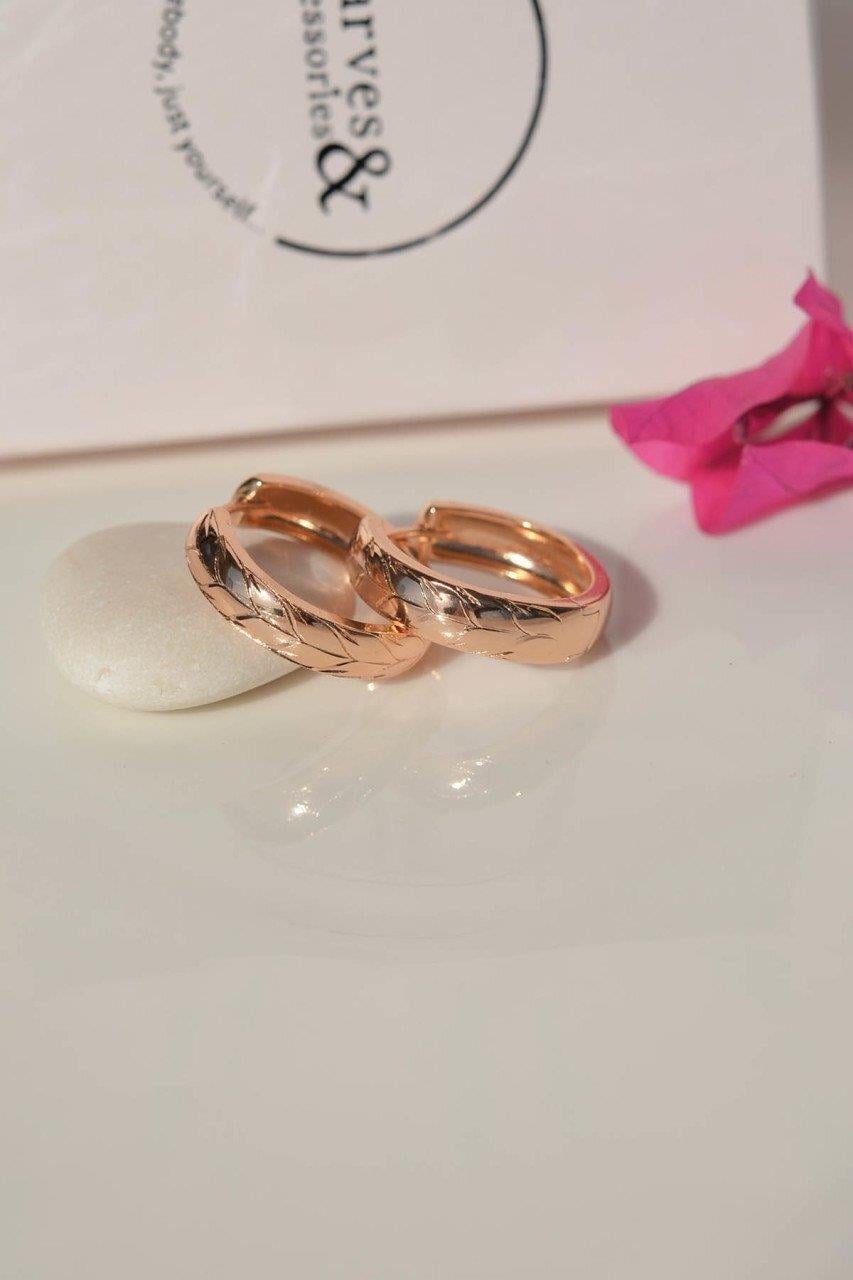 Orta Boy Basic Halka Küpe