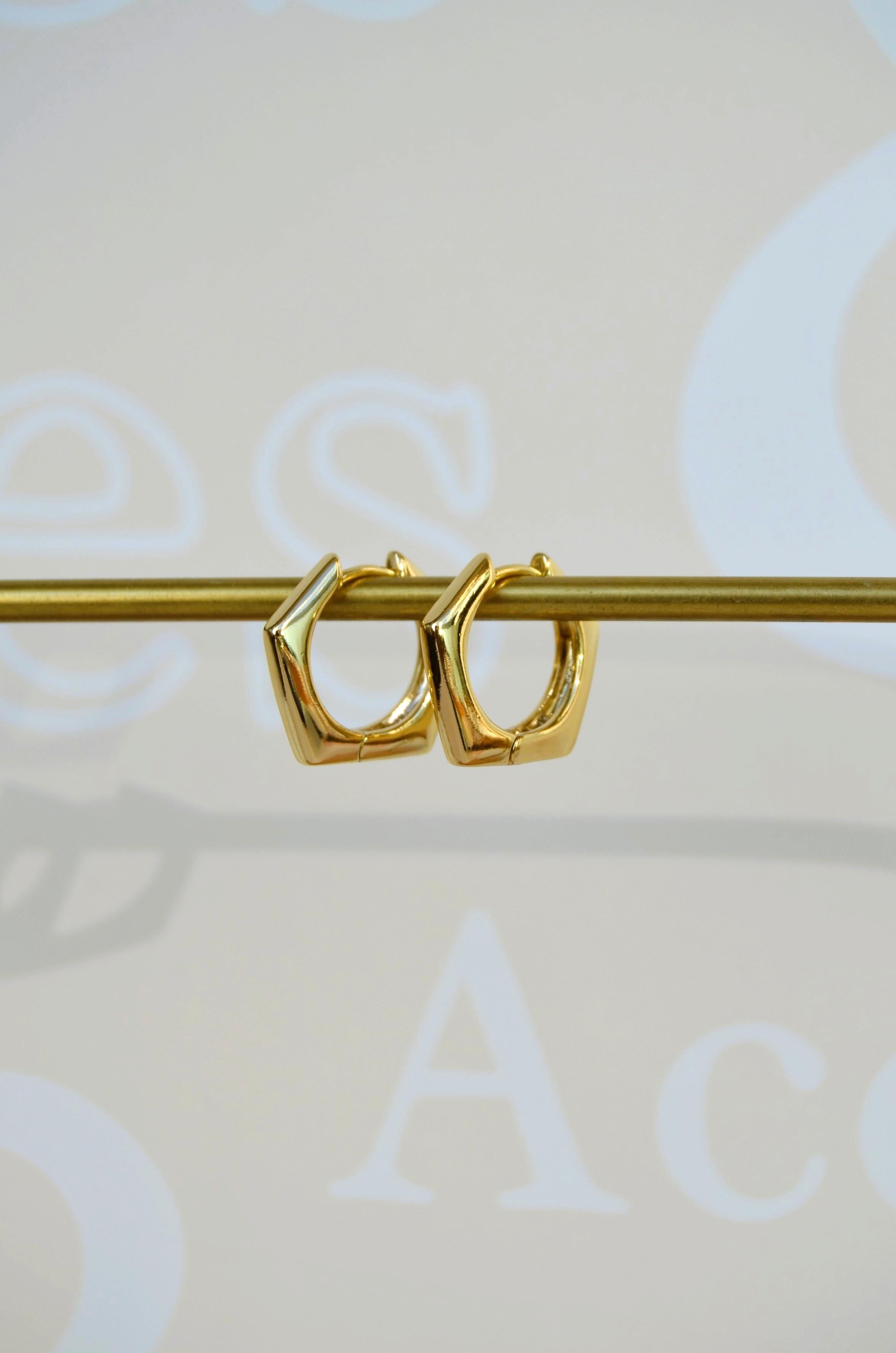 Oval Beşgen Küpe