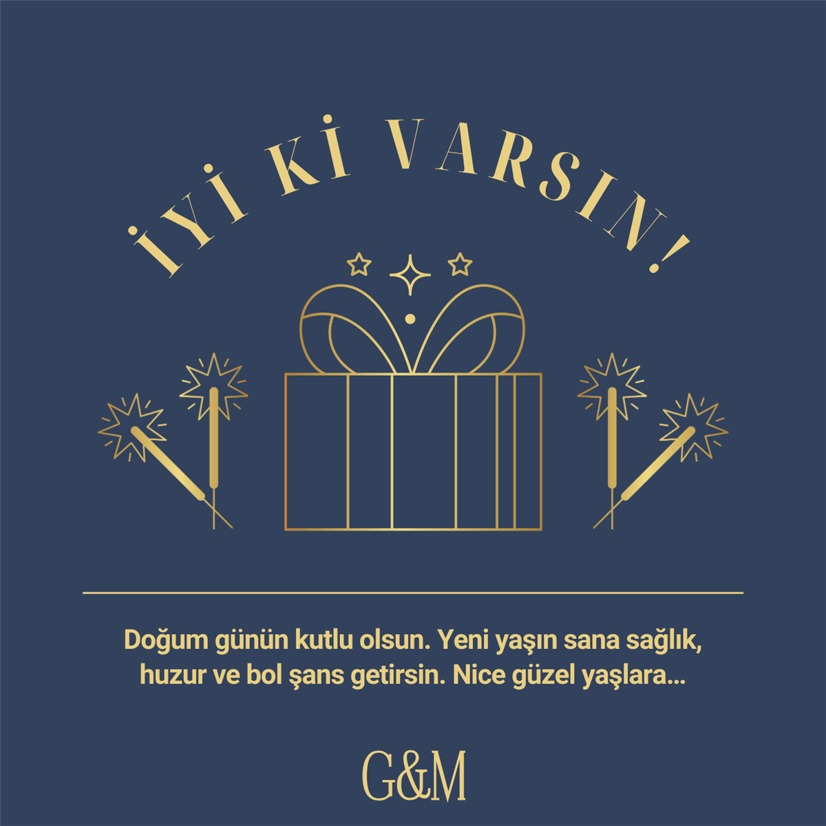 İyiki Doğdun Kartı 4