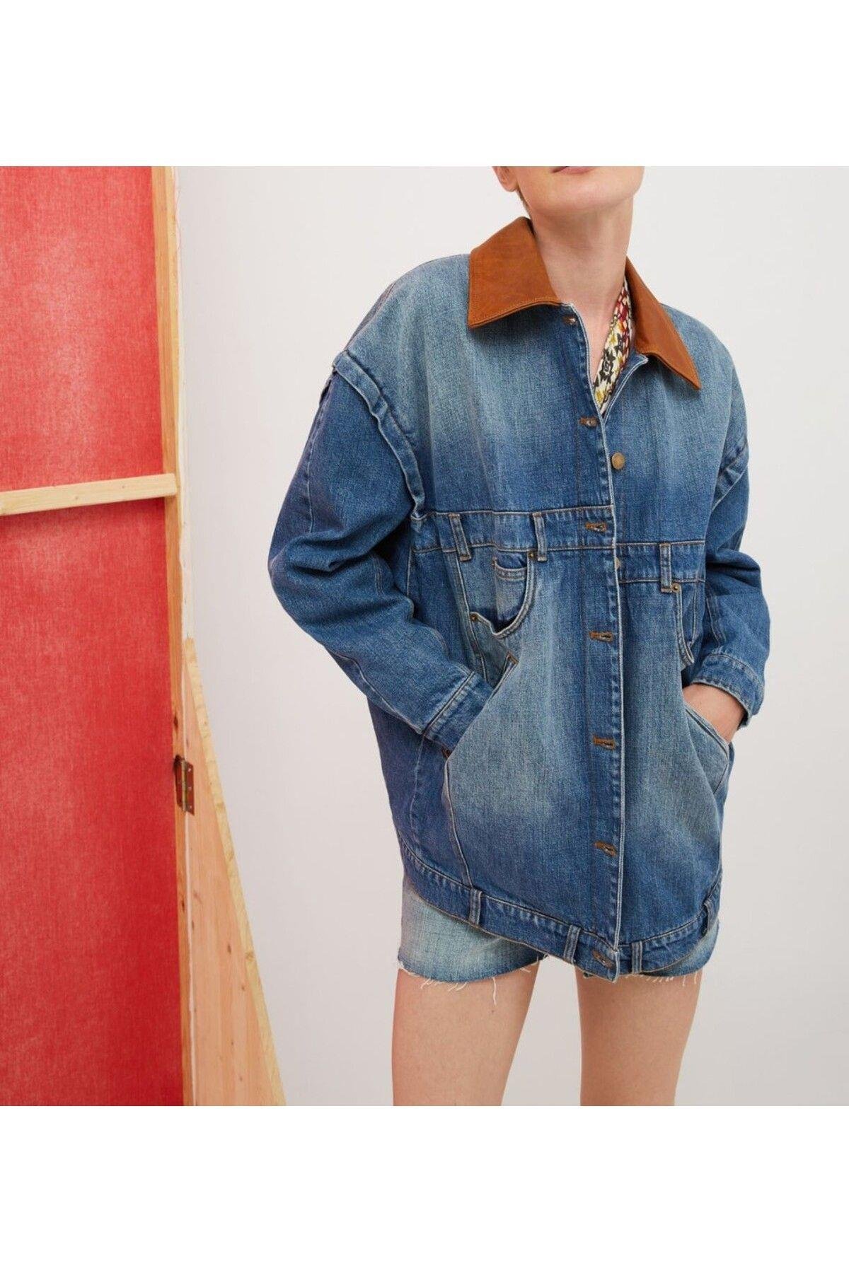Kadın Denim Kot Ceket
