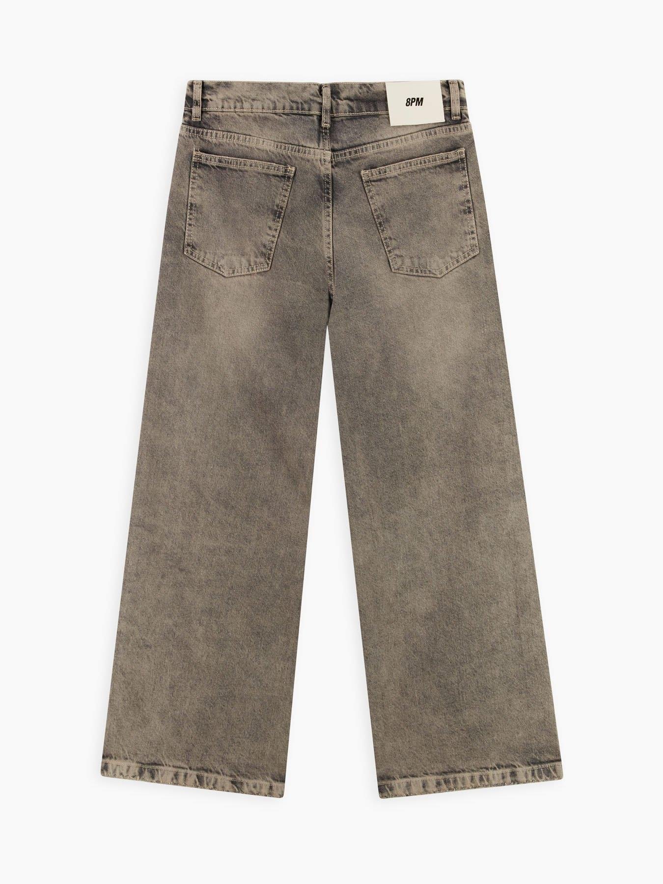 Yırtık Taşlı Denim