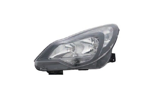 20-C630-A5-2B SOL FAR OPEL CORSA D SİYAH 06> MOTORLU H7 - TYC - 95510689-1216646-1216673-1216832