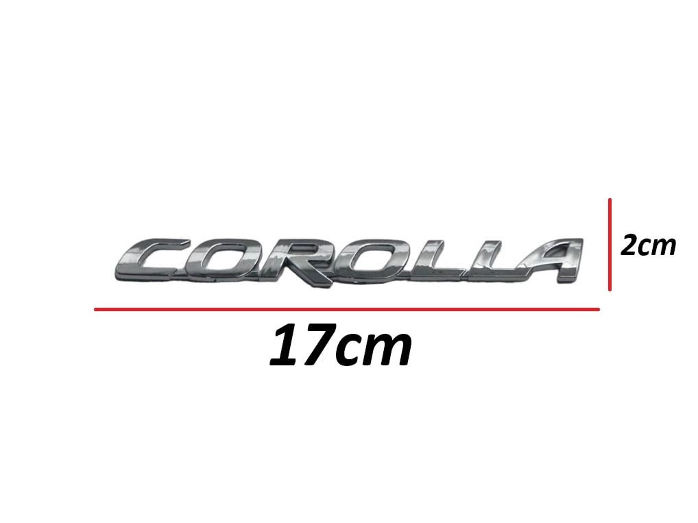 BAGAJ KROM COROLLA 02-25 ARKA (COROLLA YAZISI) - KENYUMI - 75442-12A11