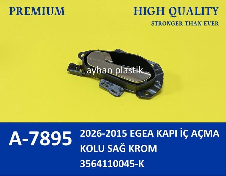 KAPI İÇ AÇMA KOLU SAĞ FIAT EGEA 15> KROM - AYHAN - 3564110045