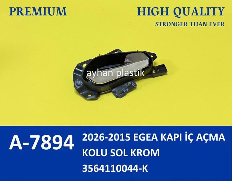 KAPI İÇ AÇMA KOLU SOL FIAT EGEA 15> KROM - AYHAN - 3564110044