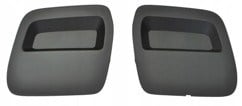 ÖN TAMPON SAĞ-SOL ÇEKİ DEMİR KAPAĞI DACIA DUSTER II 18> SİYAH - MONOGRAM - 511809831R-511802392R