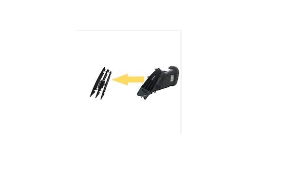 Opel Astra J Orta Sol Havalandırma Muzulu Perdesi Yansanayi İthal 13300560