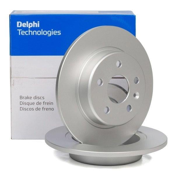 Opel Astra K Arka Disk Takım 264 Mm Delphı Bg4761c