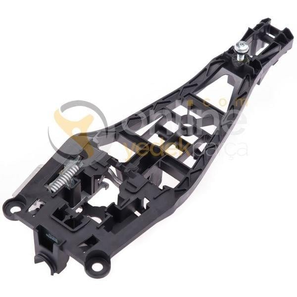 Opel Corsa D Arka Sağ Kapı Dış Tutma Kolu Arka Braketi Orijinal Psa 24463750