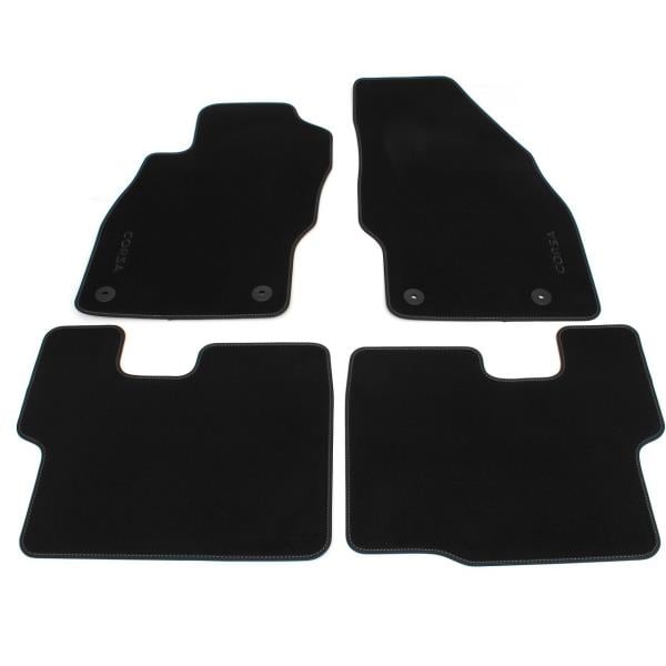 Opel Corsa E Halı Paspas Seti Ön Arka Takım Orijinal Psa 39187352