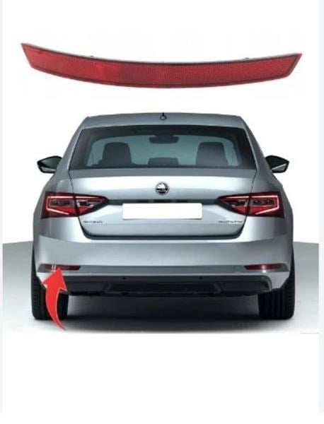 REFLEKTÖR ARKA TAMPON SOL SUPERB 2015>> - GKL - 3V5945105