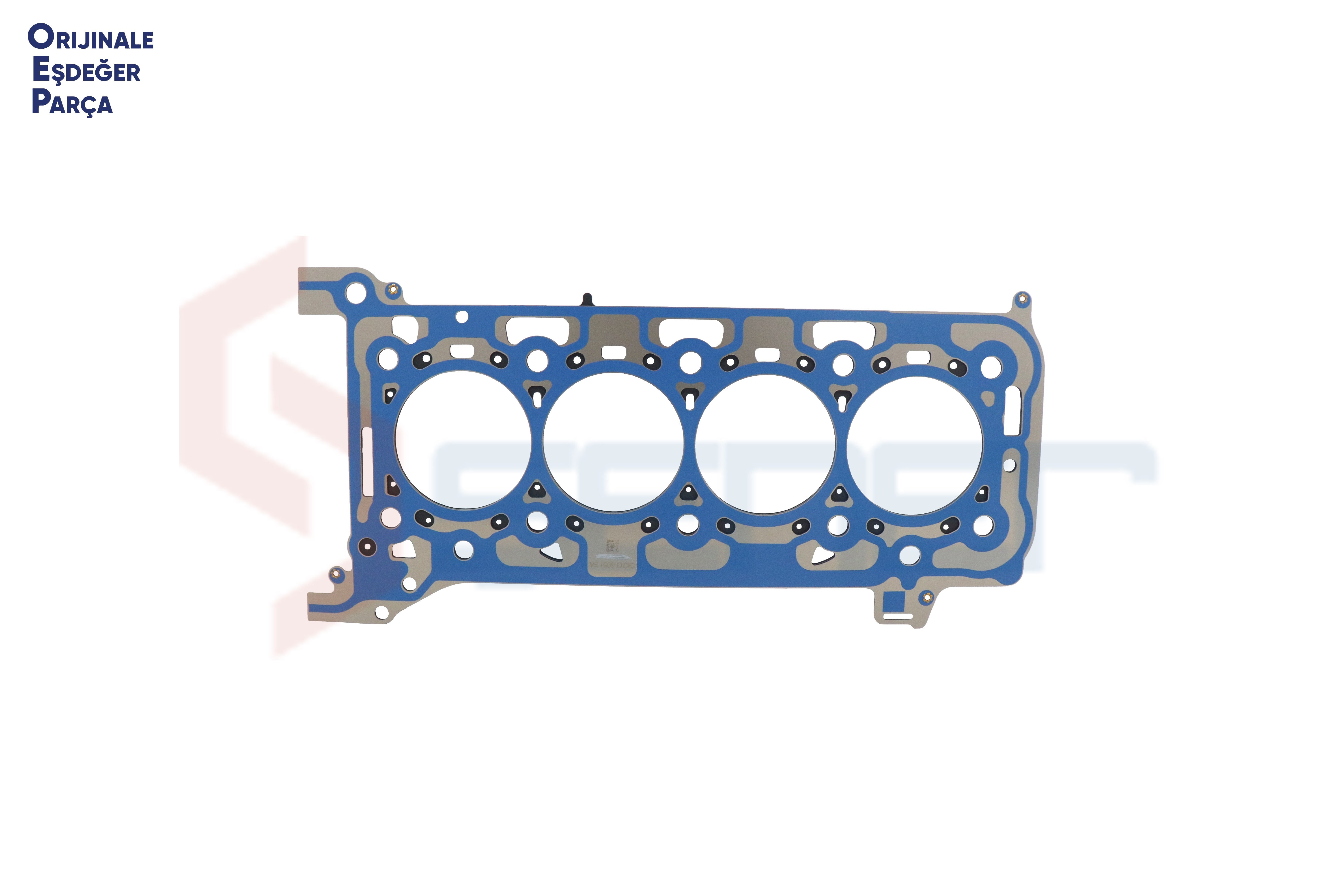 SİLİNDİR KAPAK CONTA 1 DİŞ (1.15 MM+€ 0.05 MM) TRANSIT V362 V363 2.0 ECOBLUE PANTHER 17> - OEP - GK2Q 6051 FA