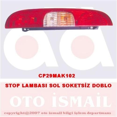 STOP LAMBASI SOL DOBLO 2006 DUYSUZ - CERKEZ