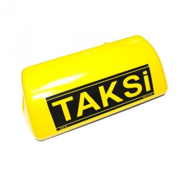 TAKSİ LEVHASI MIKNATISLI SARI - BARAN