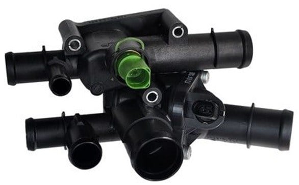 TERMOSTAT KOMPLE MANUEL VOLKSWAGEN BORA-GOLF IV - AUDI A3 1.9-2.3-2.0 99-05 OTOM. 105C - HELLUX - 06A121111