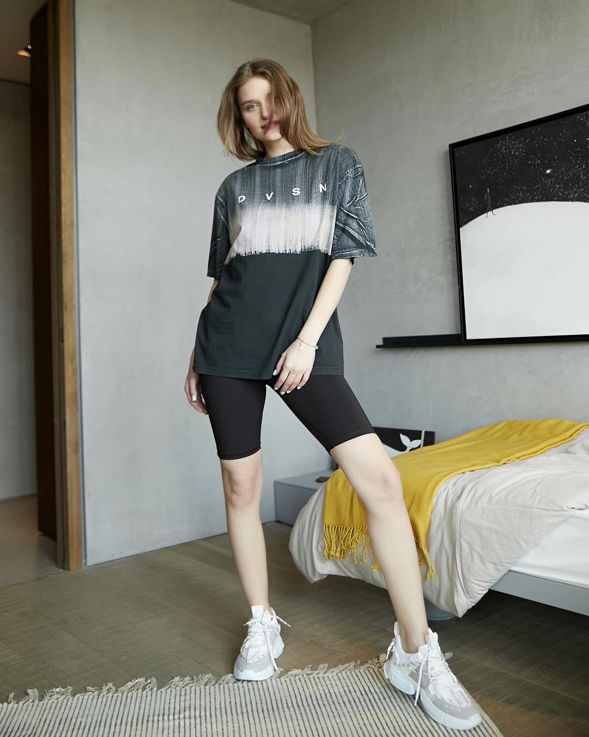 Baskılı Oversize T-Shirt