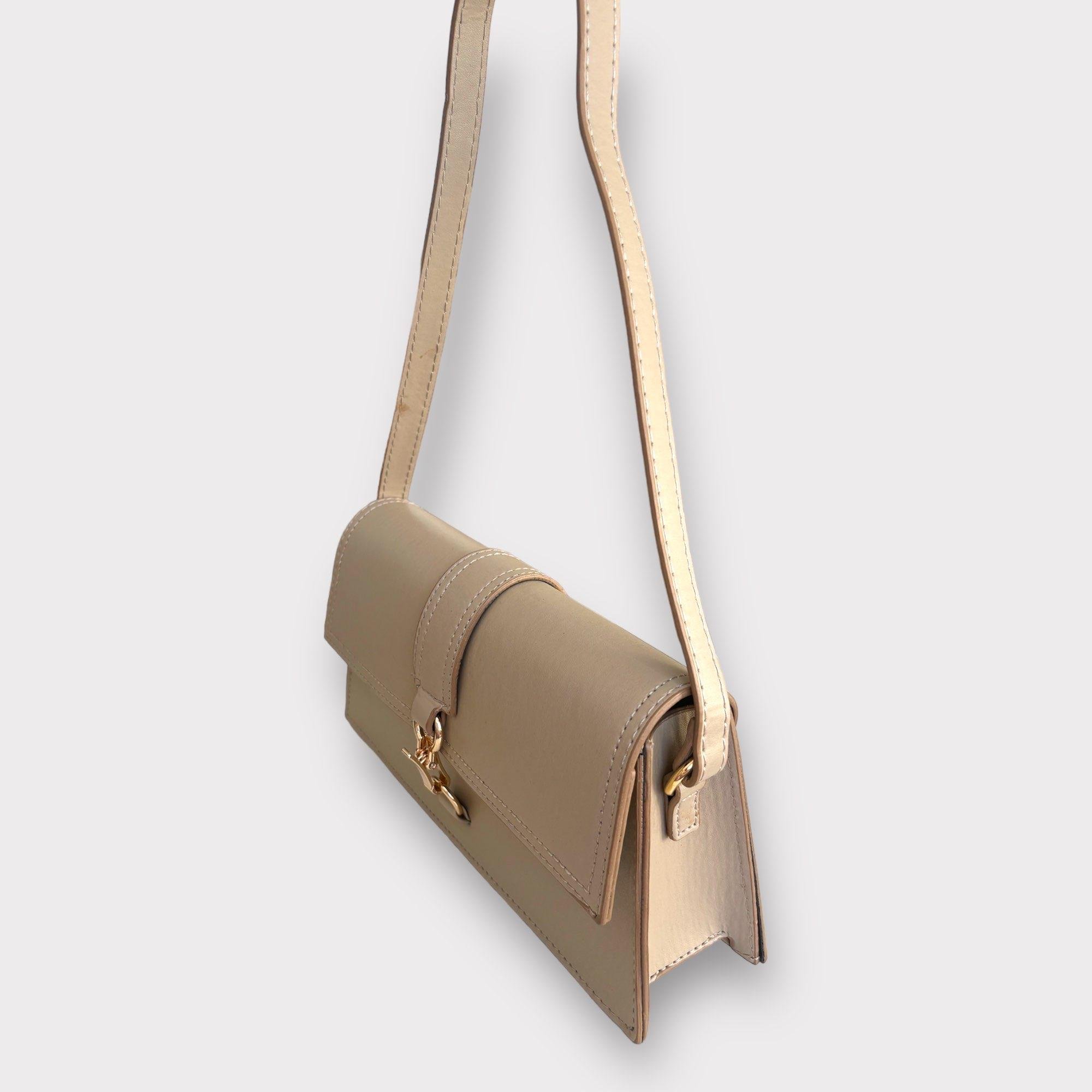 Bella bej baget çanta