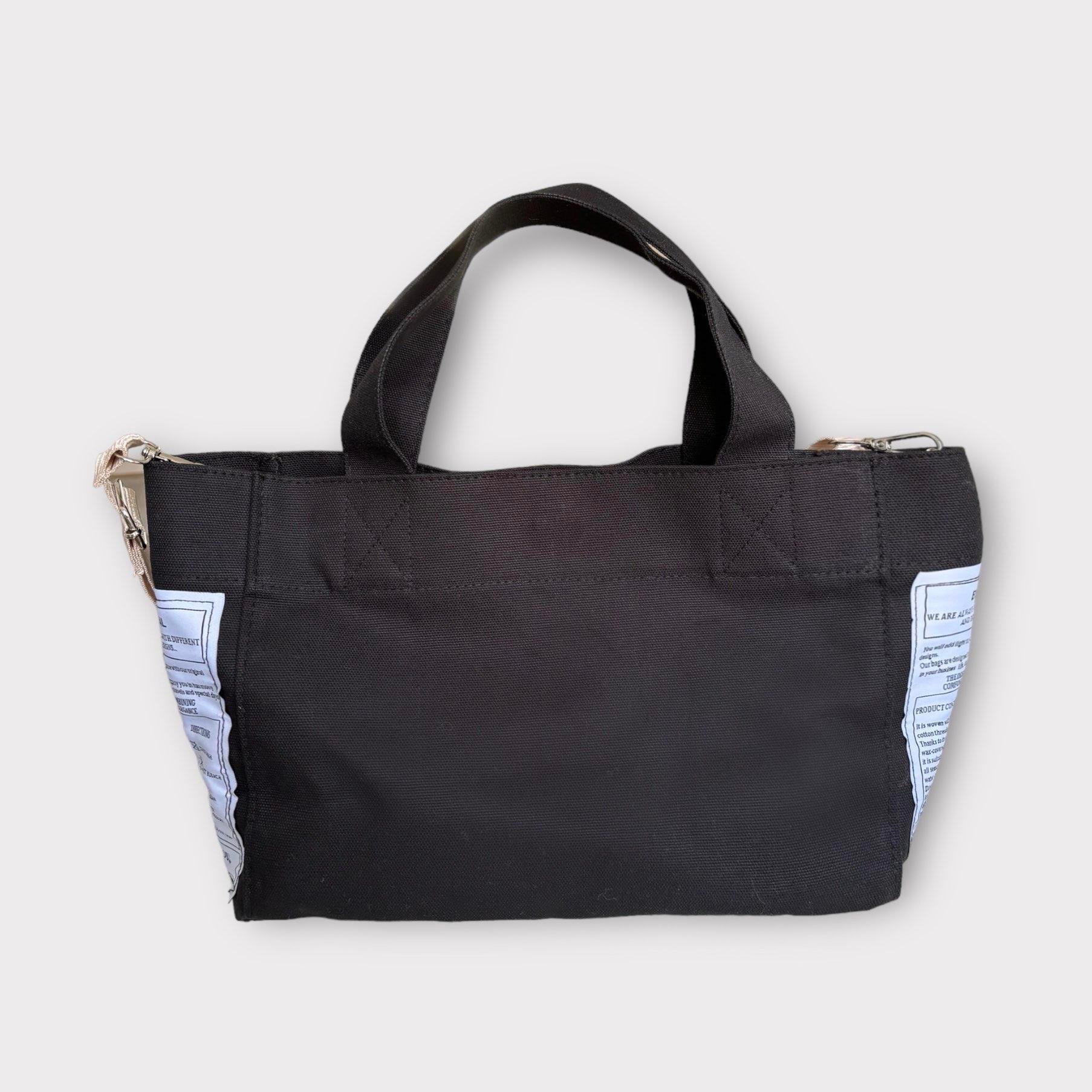 Kanvas essential bag siyah