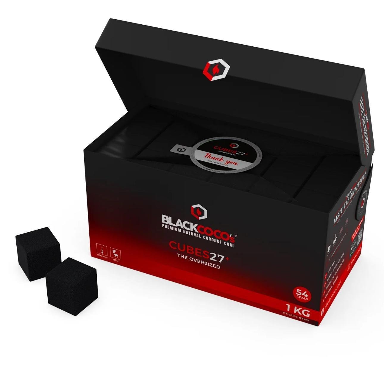 Black Coco’s 27 mm Nargile Kömürü