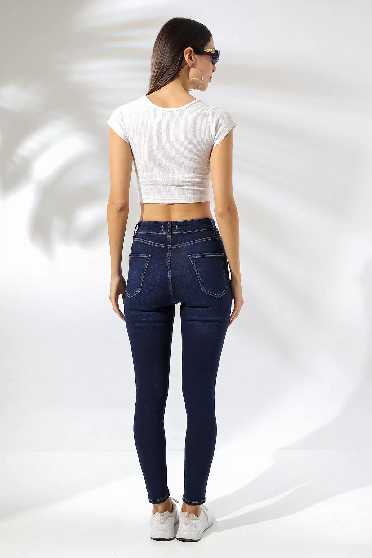KADIN YÜKSEK BEL SKINNY JEAN