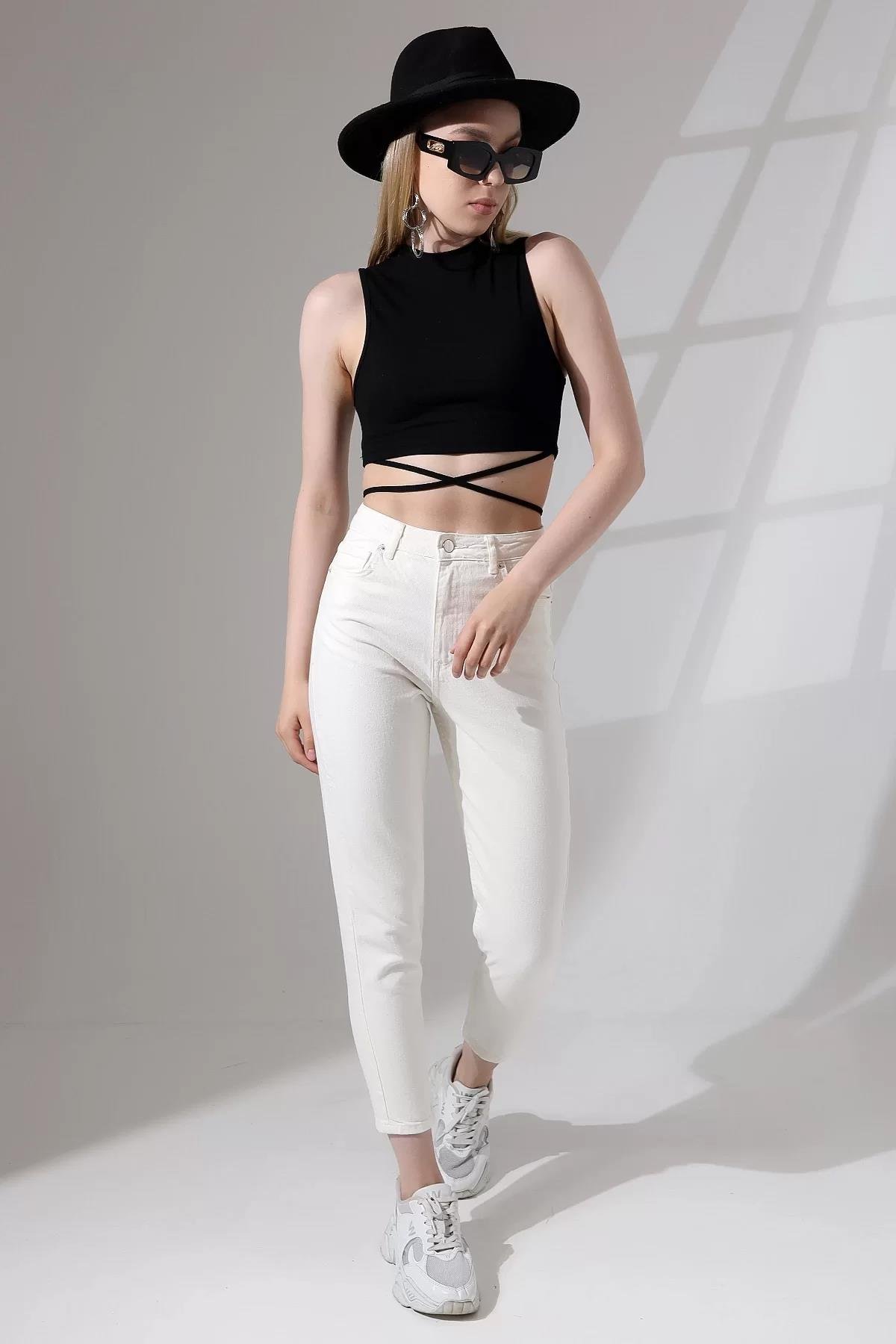 KADIN YÜKSEK BEL SKINNY JEAN