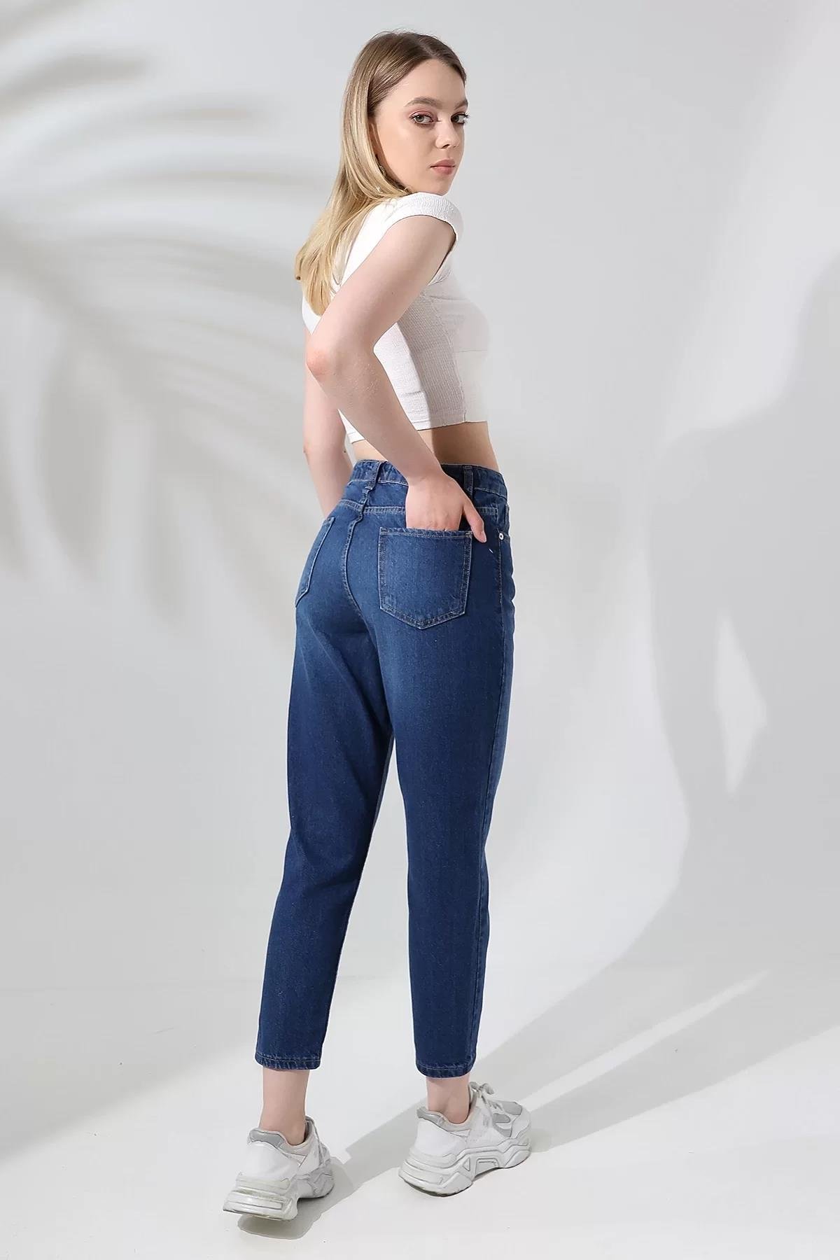 YÜKSEK BEL MOM JEAN