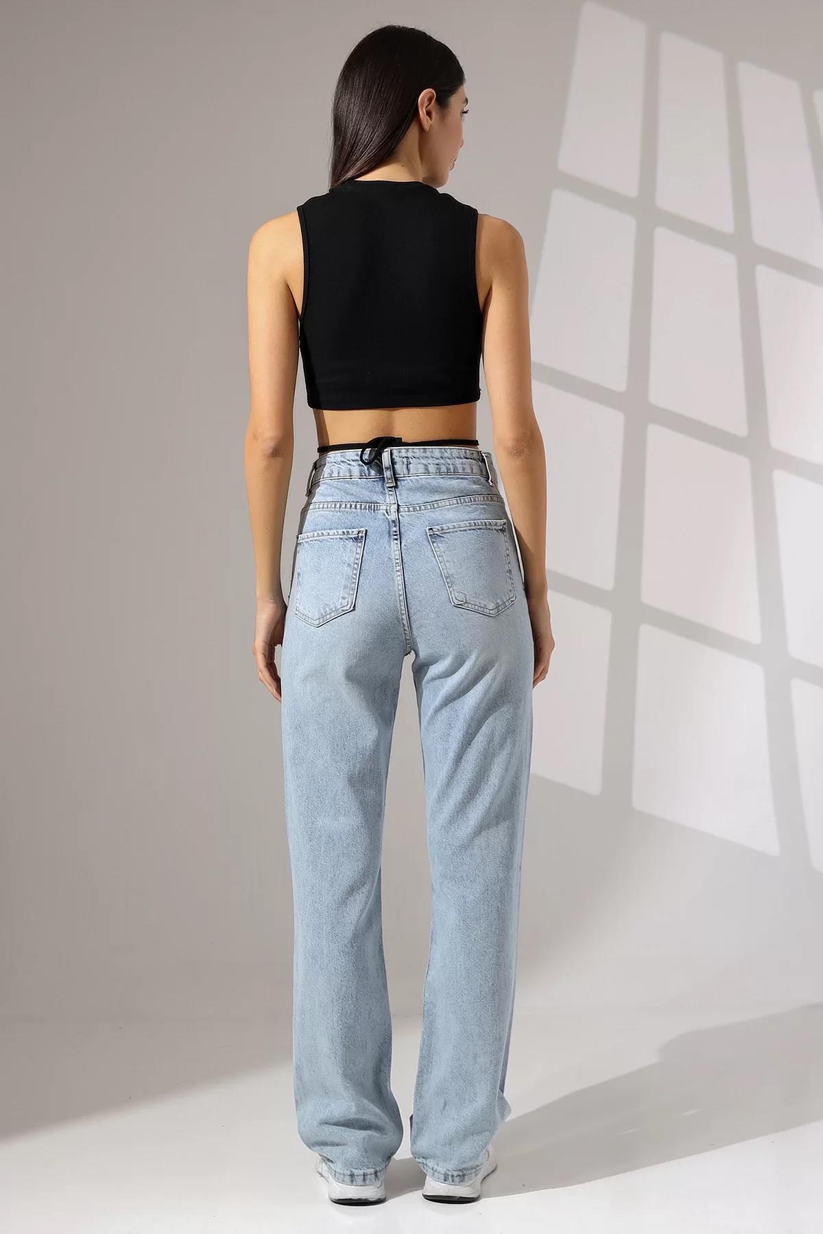 YÜKSEK BEL STRAIGHT FIT JEAN