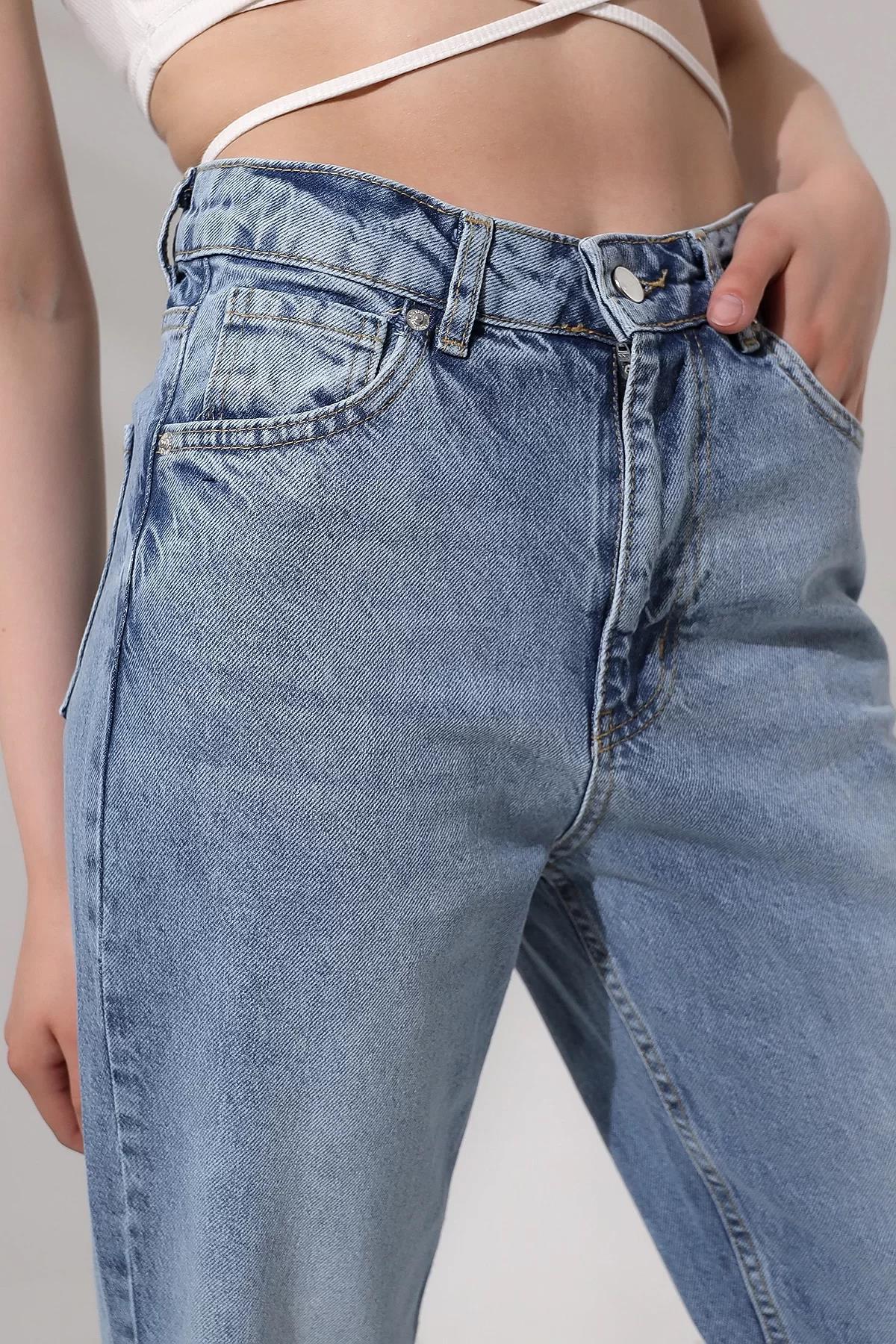 YÜKSEK BEL STRAIGHT FIT JEAN