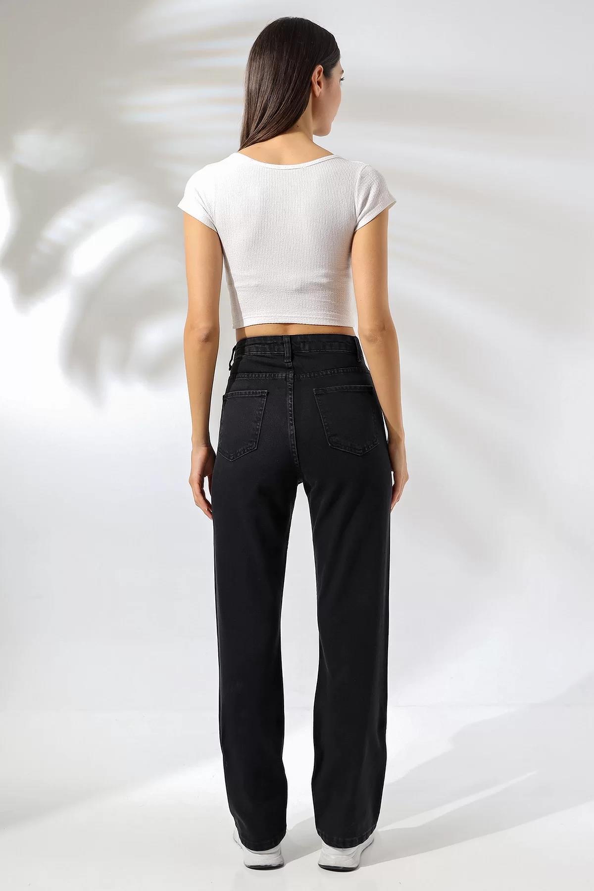 YÜKSEK BEL STRAIGHT FIT JEAN