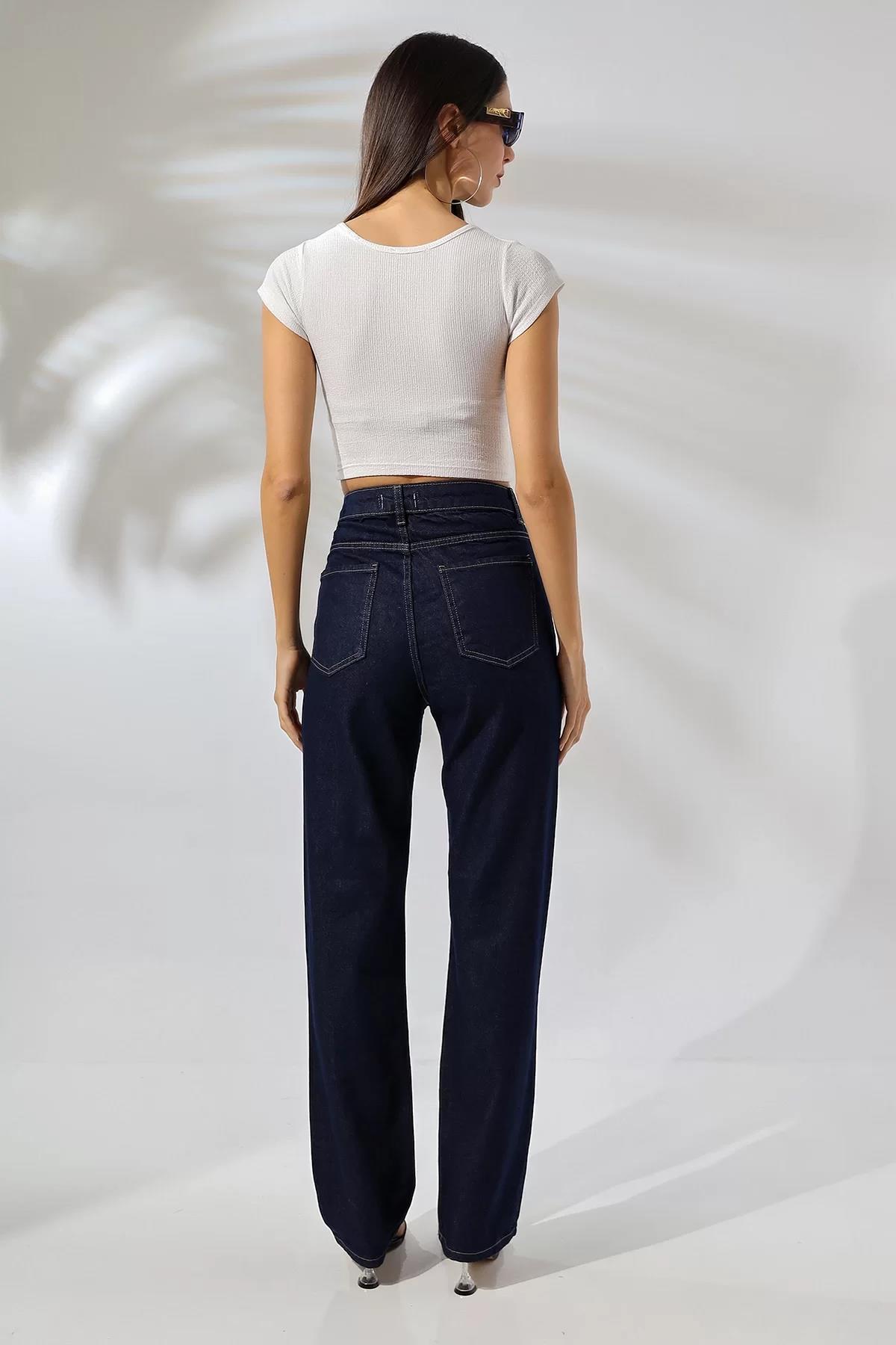 YÜKSEK BEL STRAIGHT FIT JEAN