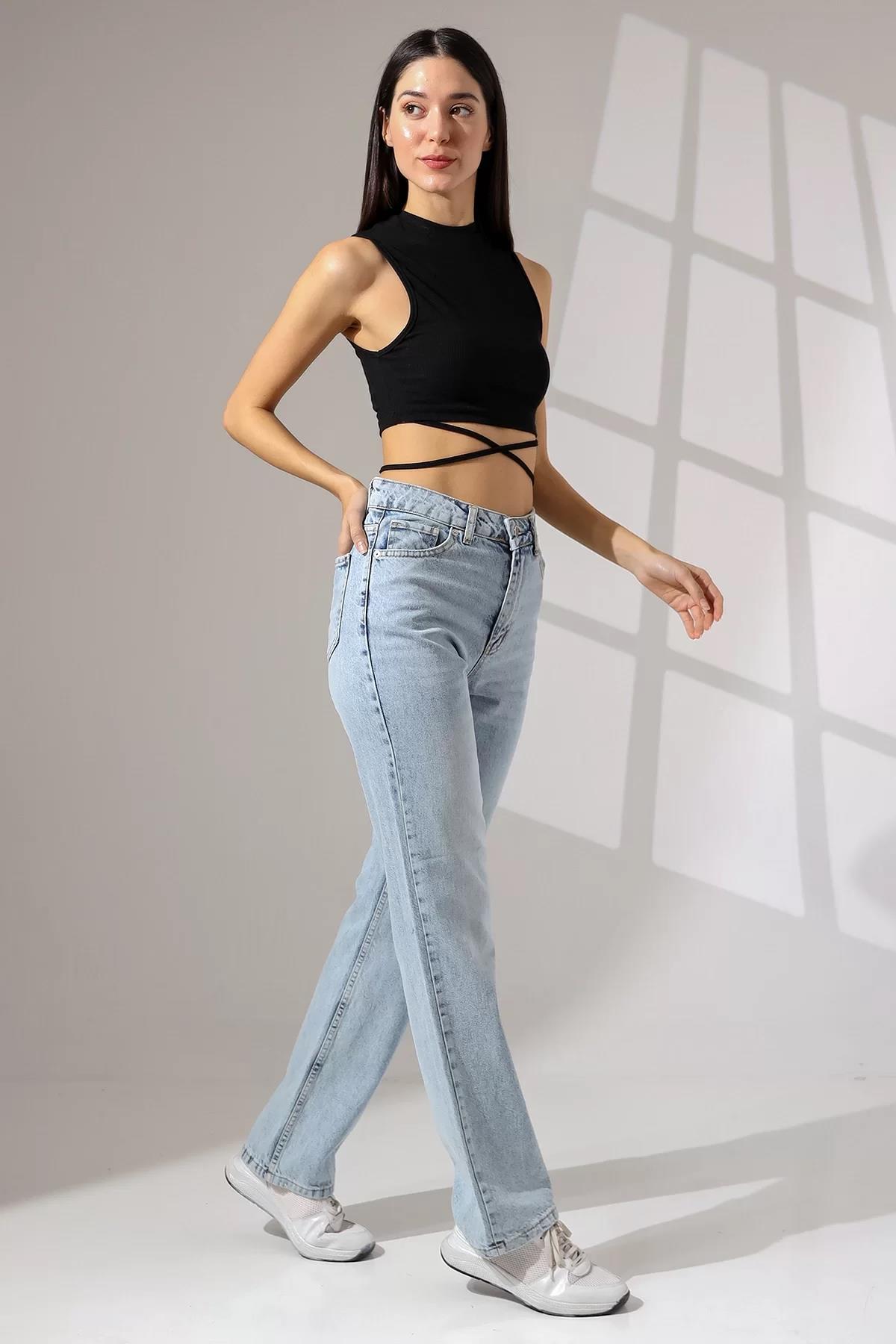 YÜKSEK BEL STRAIGHT FIT JEAN
